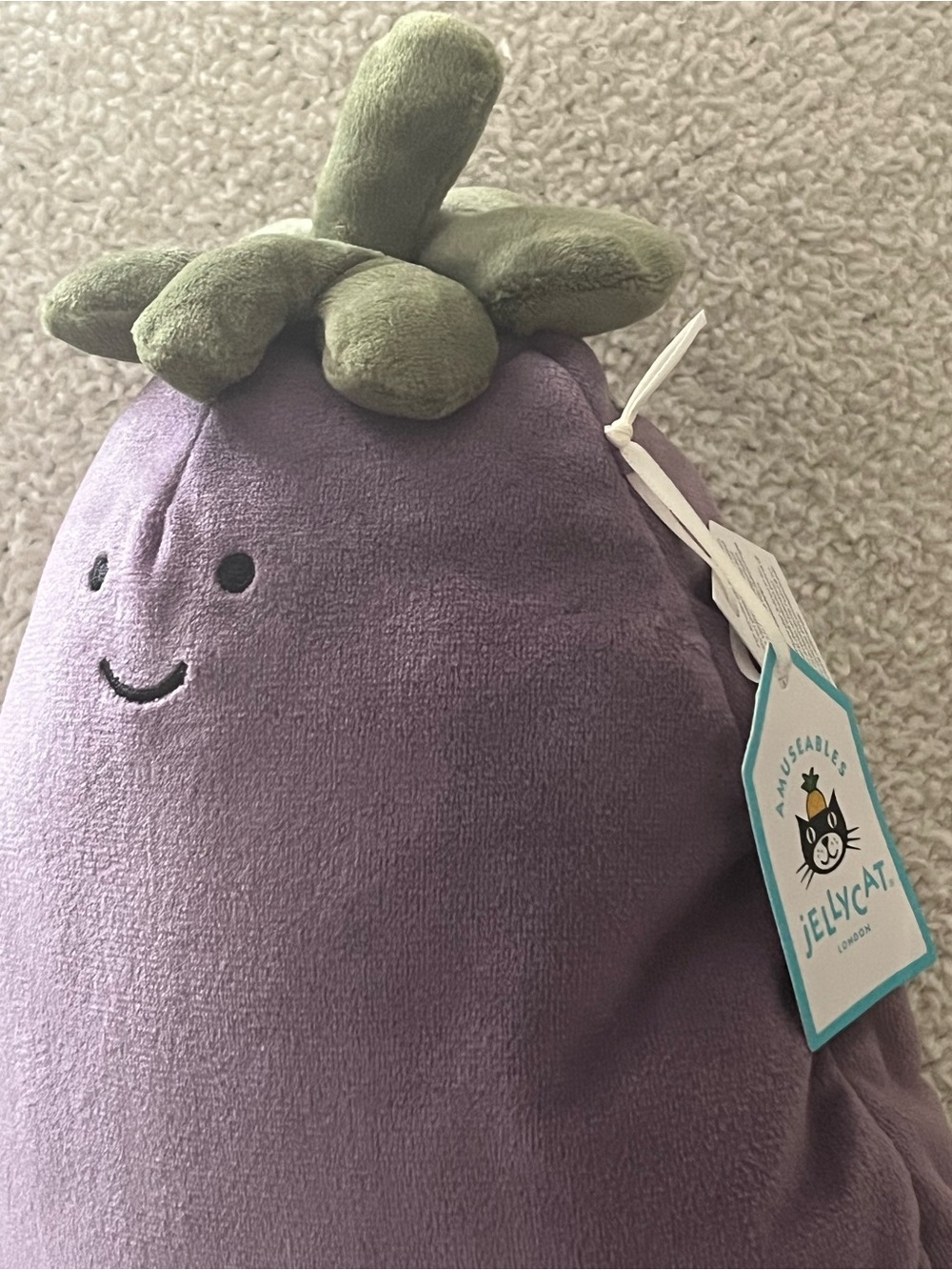 Jellycat Amuseables Eggplant Bum Bag